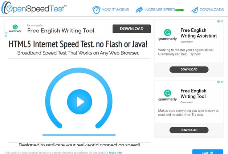internet speed test sites 2