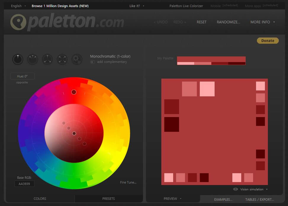 Color Combination Site 1
